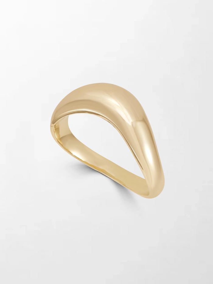 Wave Gold Bracelet
