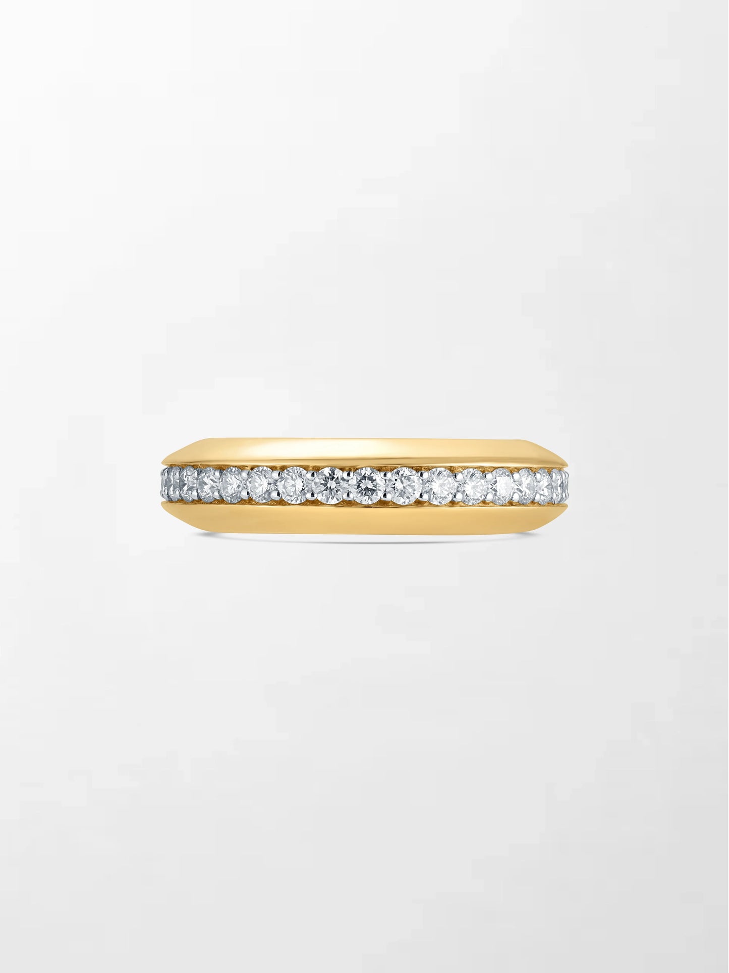Classic Sphere Diamond Band