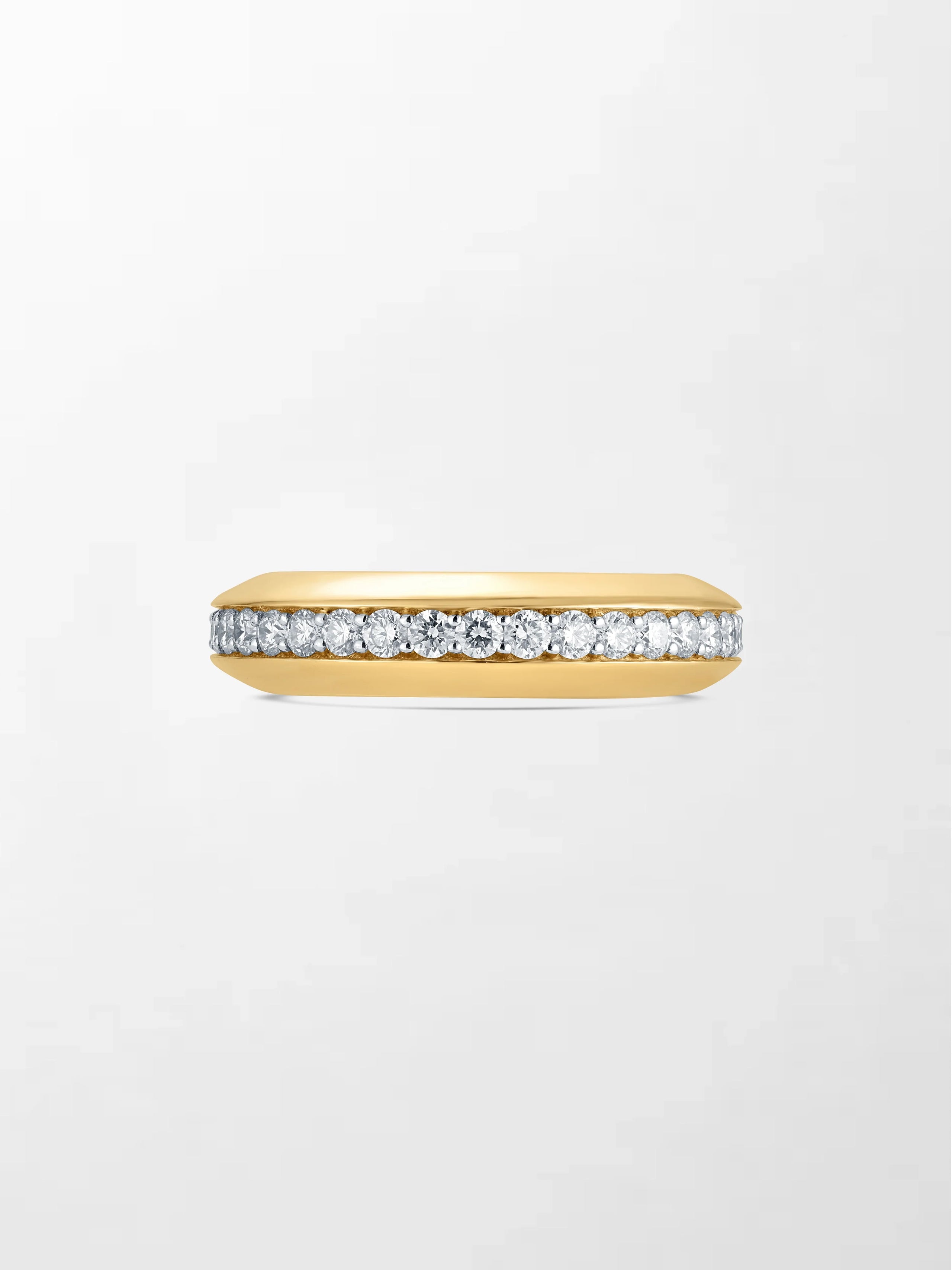 Classic Sphere Diamond Band
