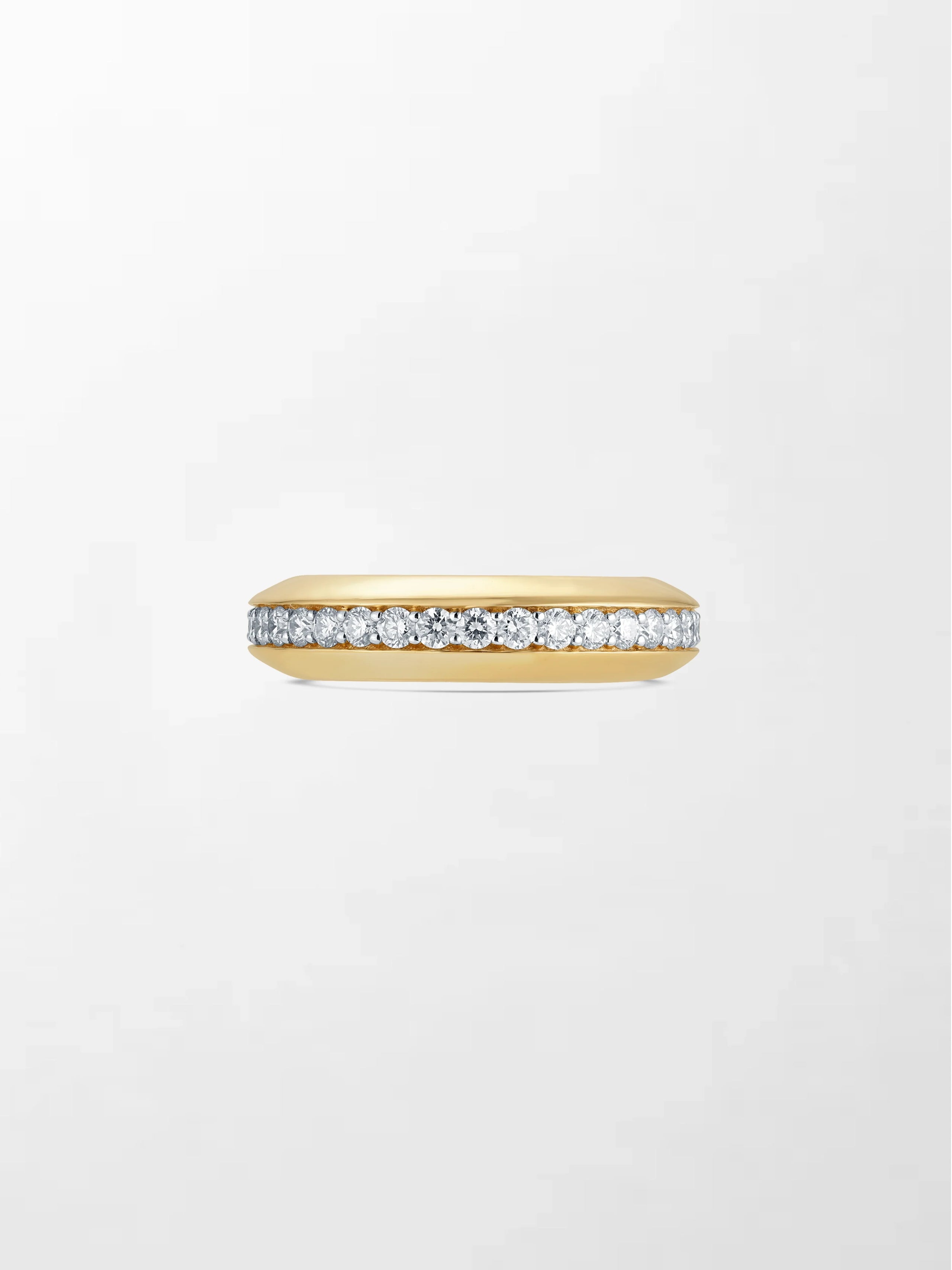 Regular Sphere Diamond Band