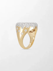Cupped Dome Ring
