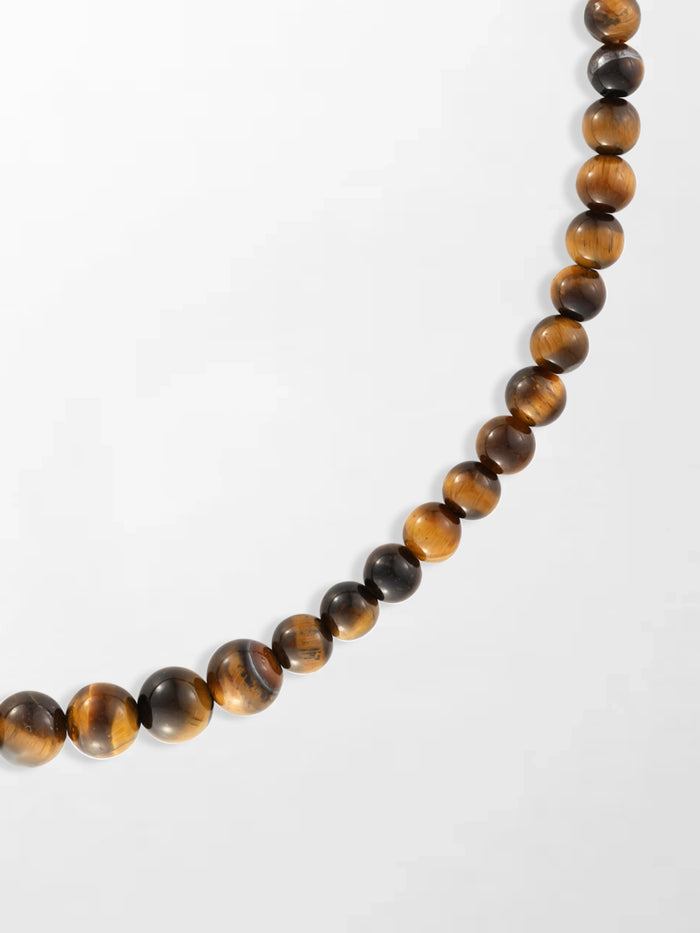 Tiger’s Eye Charm Necklace