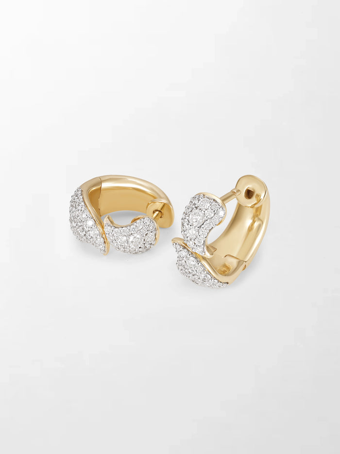 Baby Diamond Flick Earring