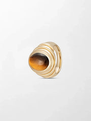 Tiger's Eye Gold Ring