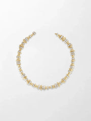 Rondelle Baguette Necklace