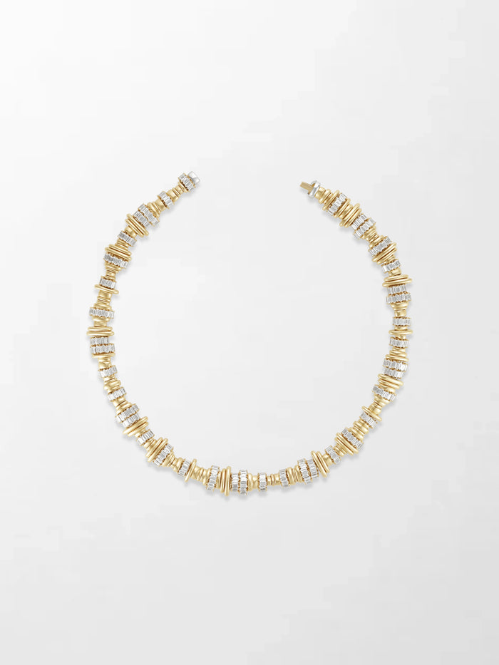 Rondelle Baguette Necklace