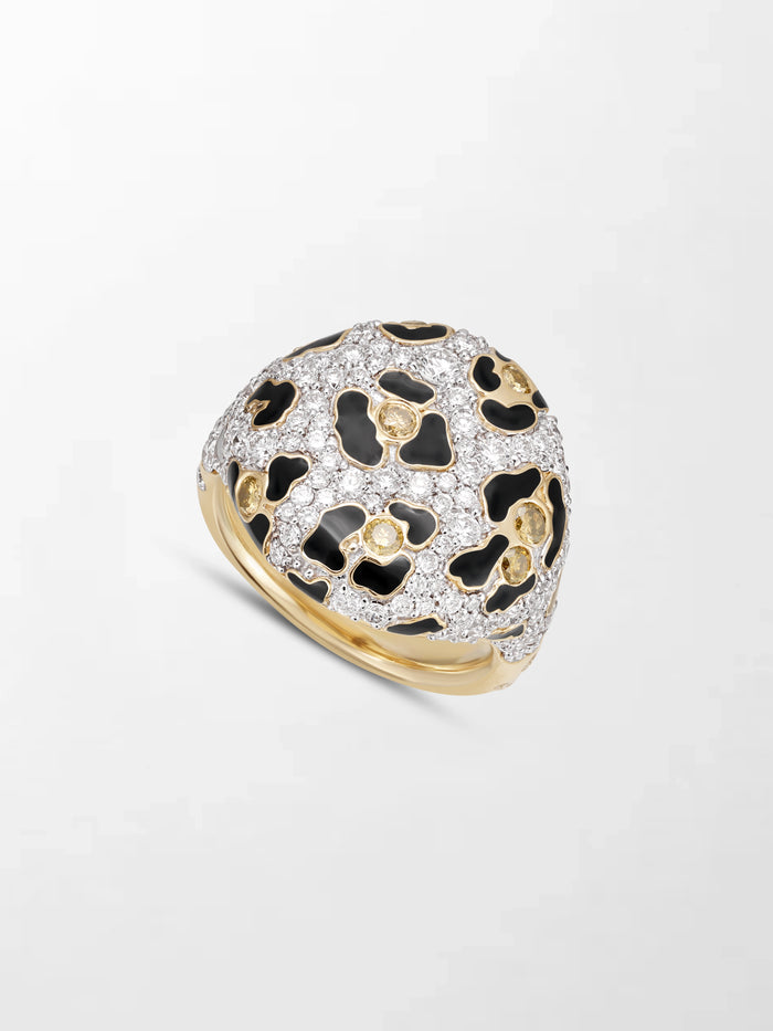 Leopard Diamond Ring