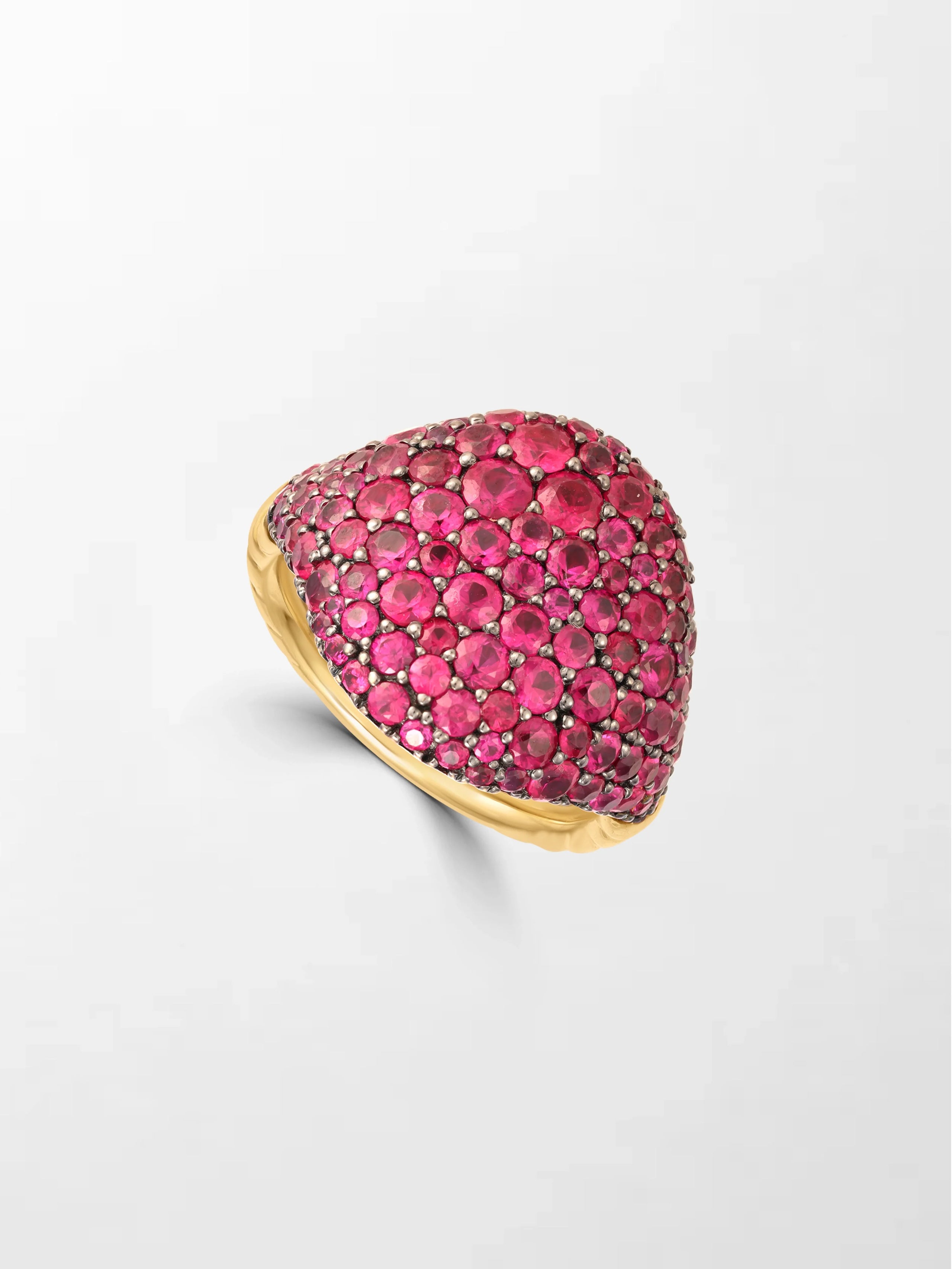 Ruby Plush Ring