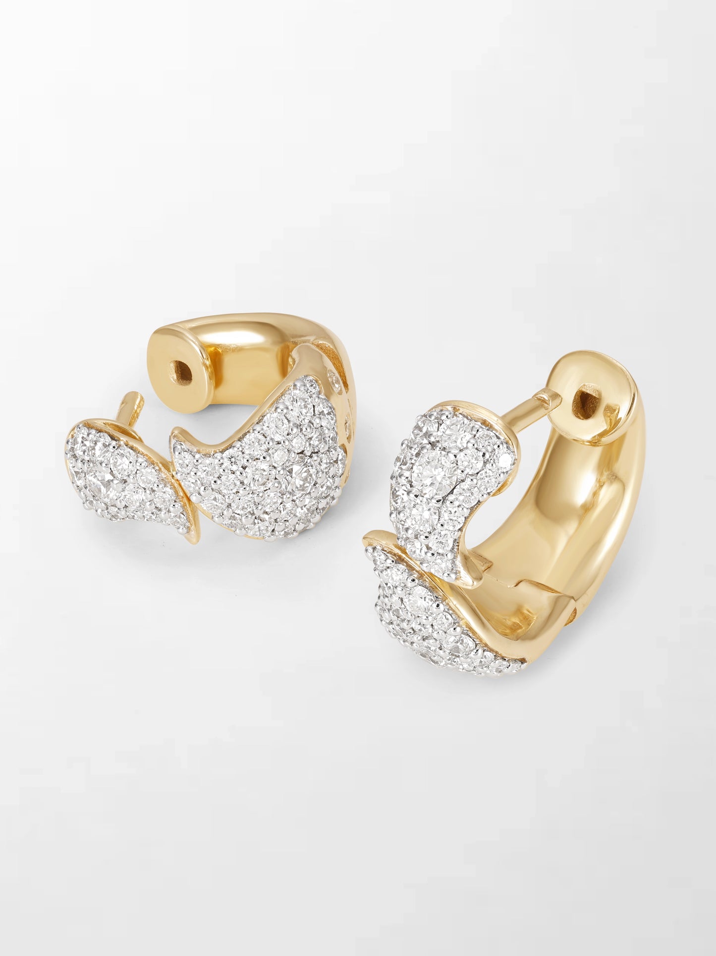 Baby Diamond Flick Earring