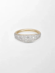 Sleek Pave Diamond Band