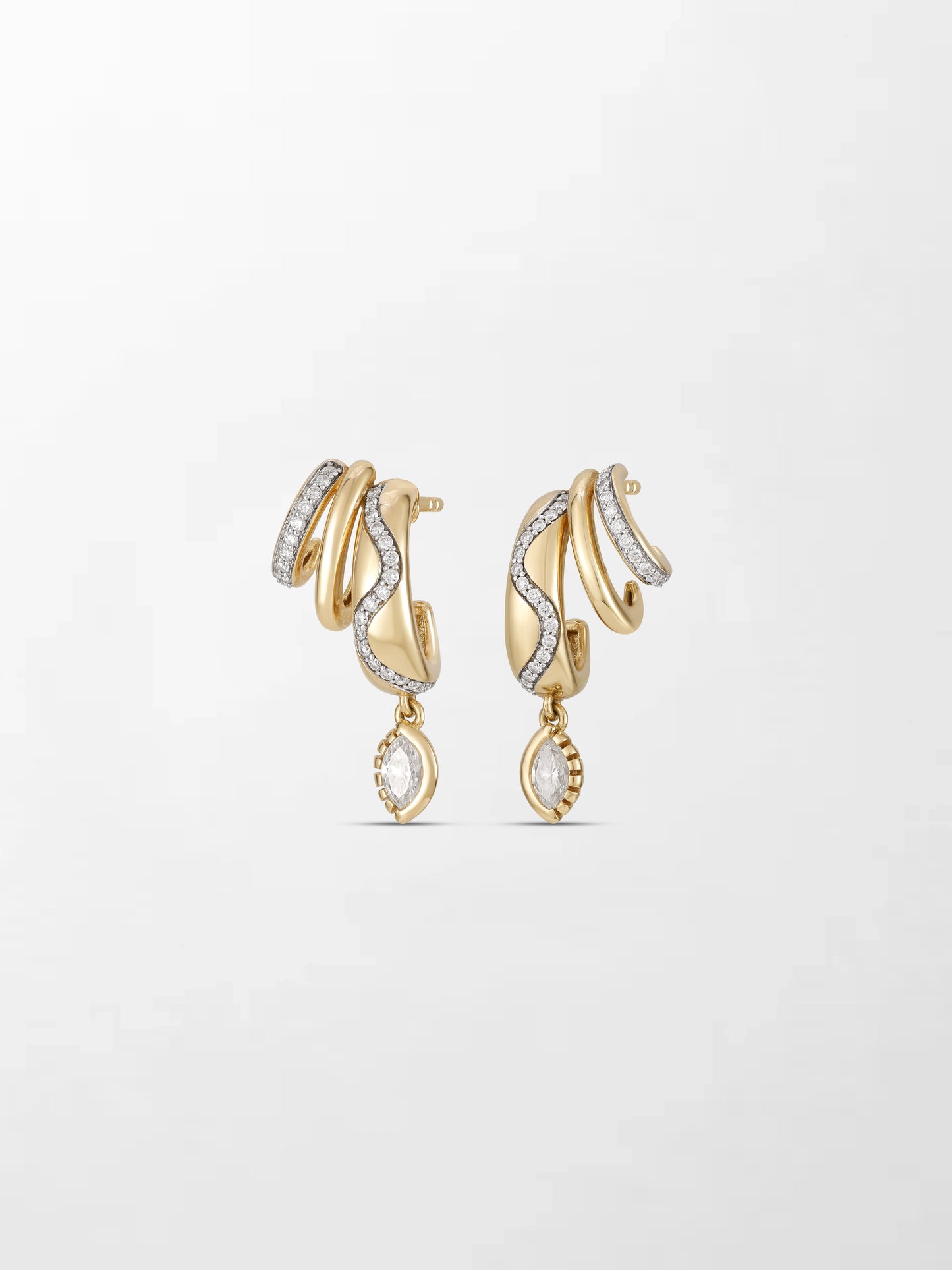 Serpent Claw Earring