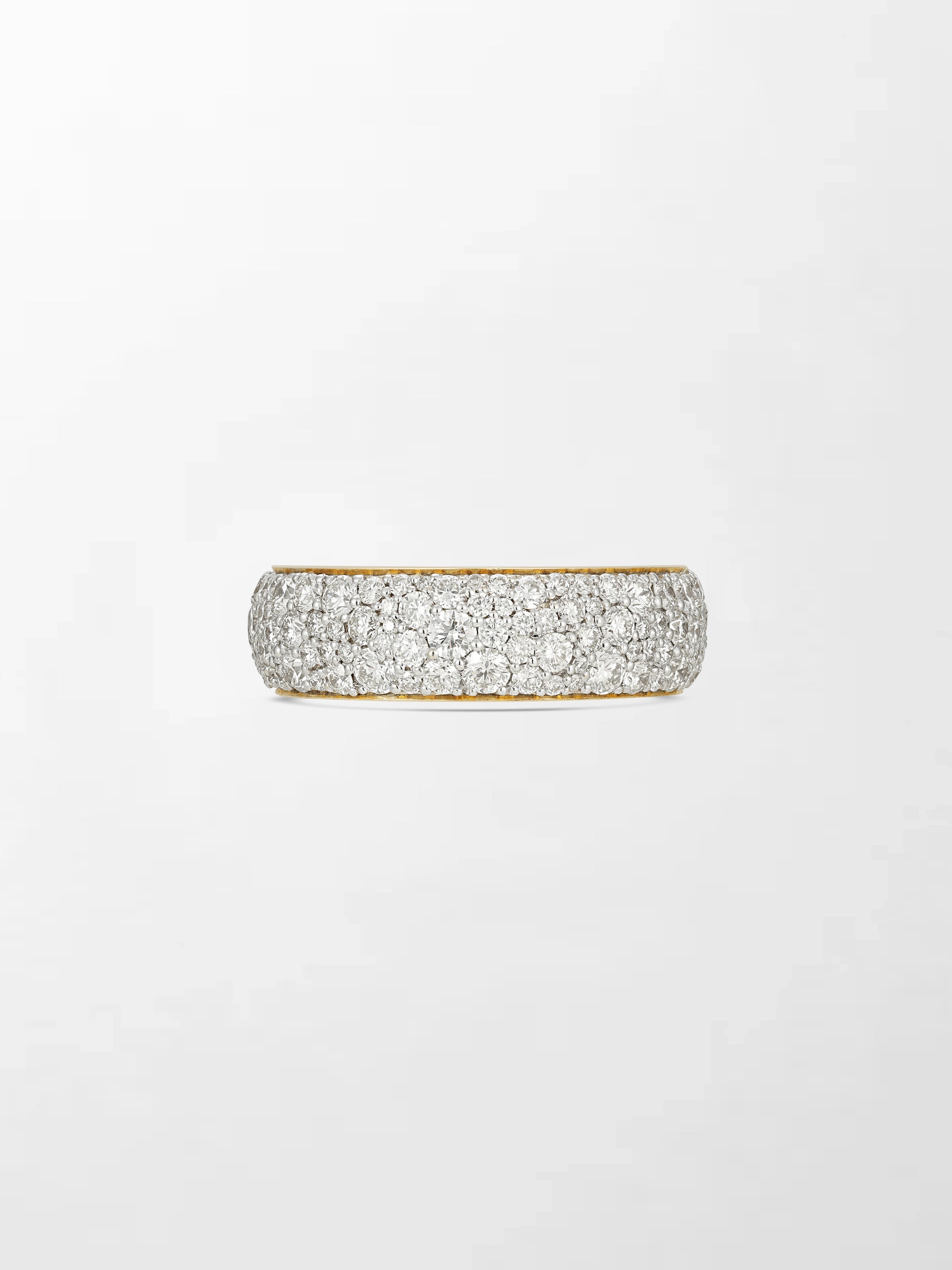 Classic Diamond Gold Band