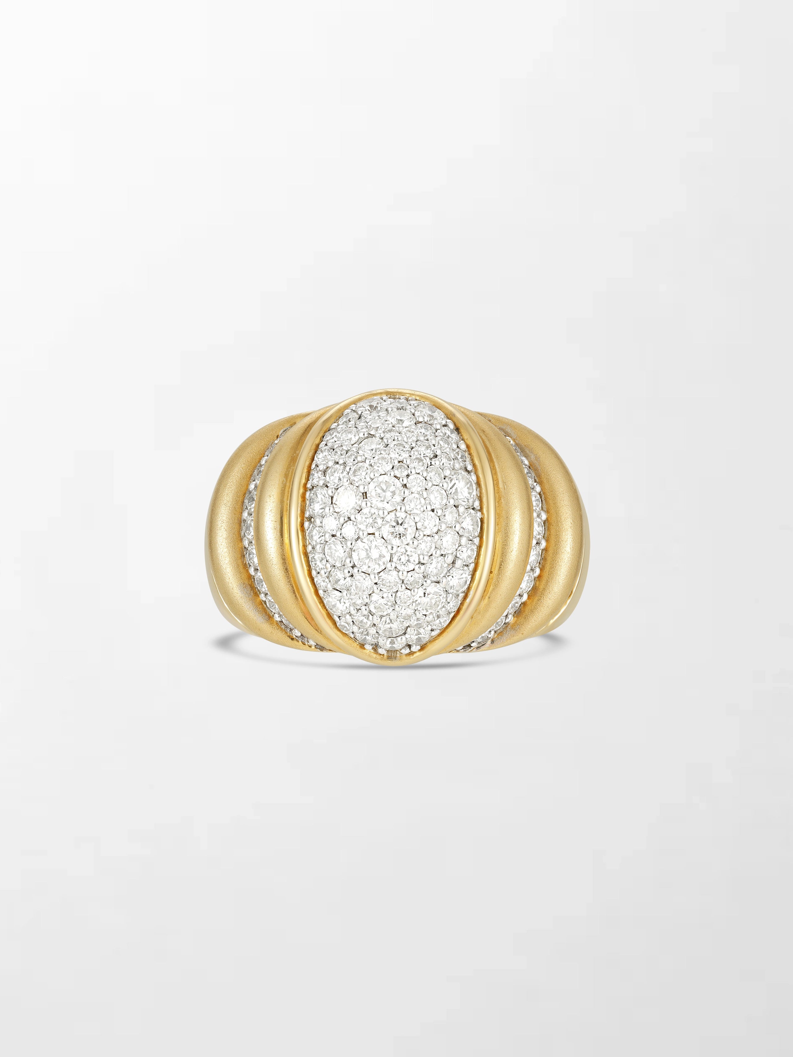 Mooncrest Diamond Ring
