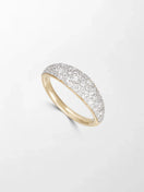 Sleek Pave Diamond Band