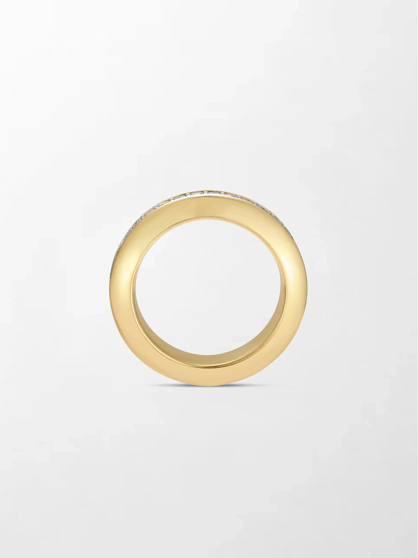 Regular Sphere Diamond Band