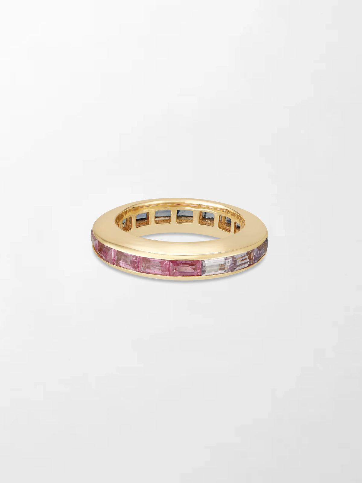 Multi Sapphire Sphere Ring