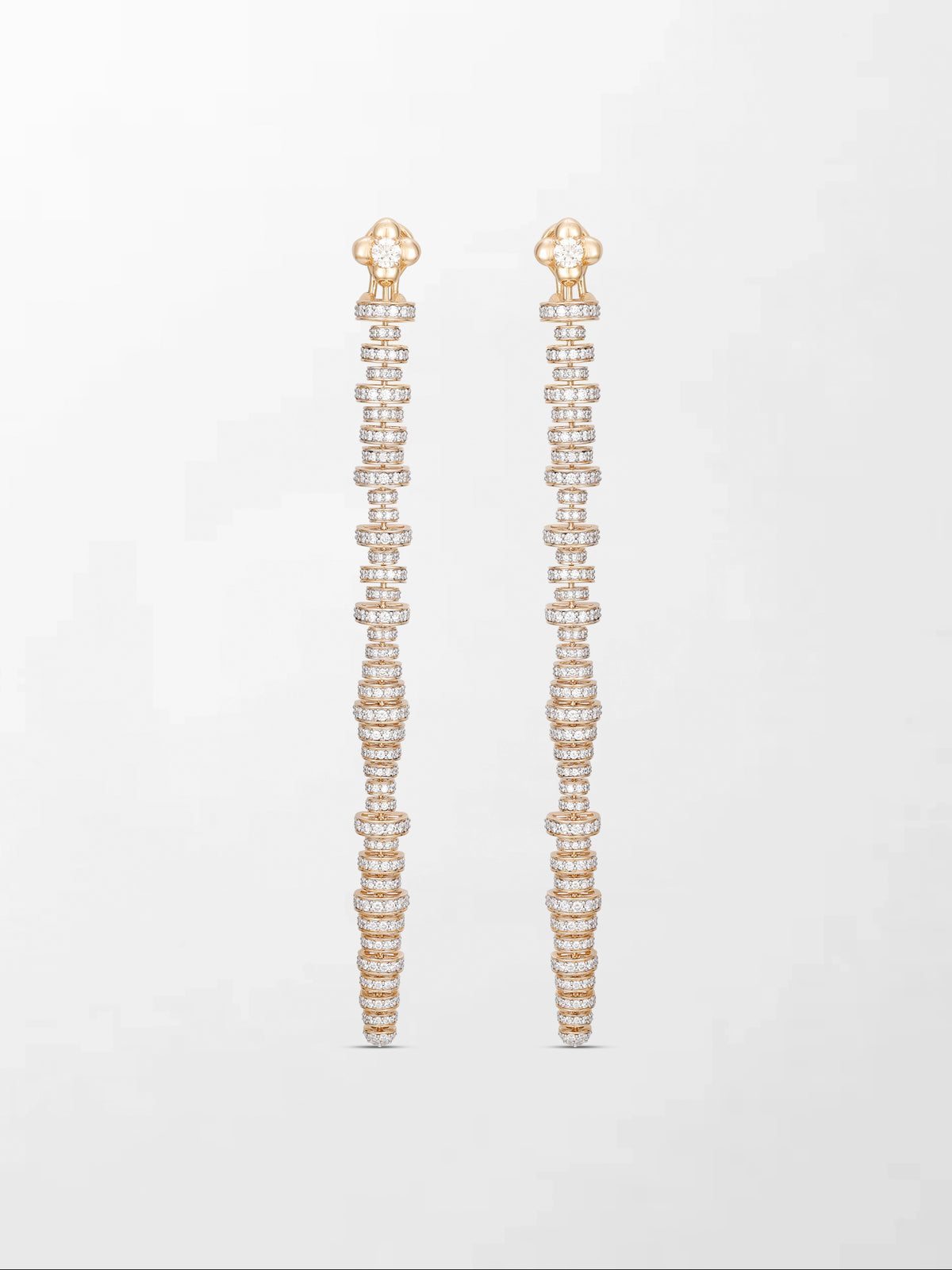 Floret Elongé Roundelle Earring