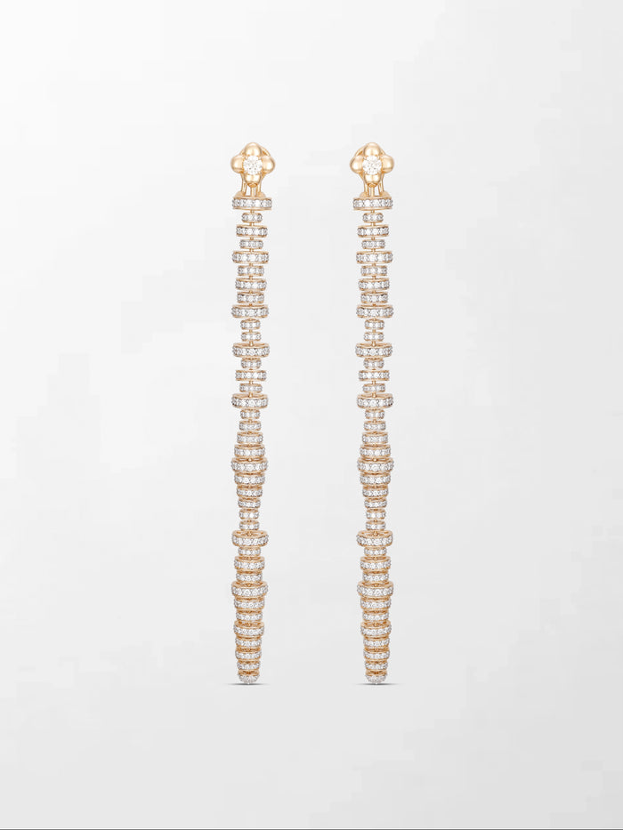Floret Elongé Roundelle Earring