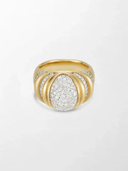 Mooncrest Diamond Ring