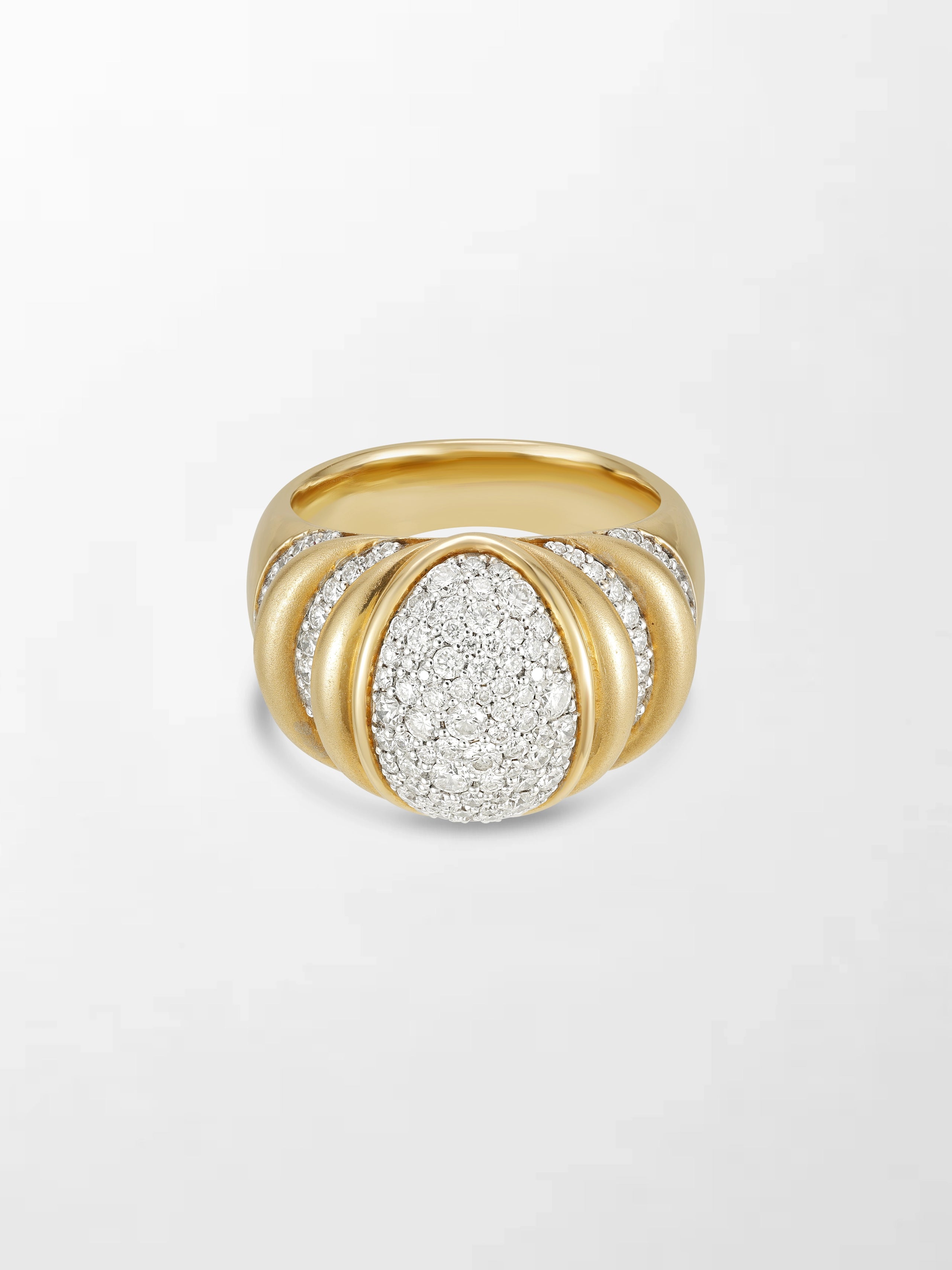 Mooncrest Diamond Ring