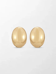 Marquise Curve Huggies