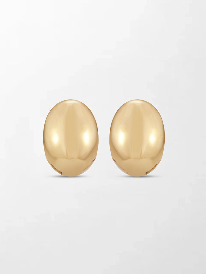 Marquise Curve Huggies