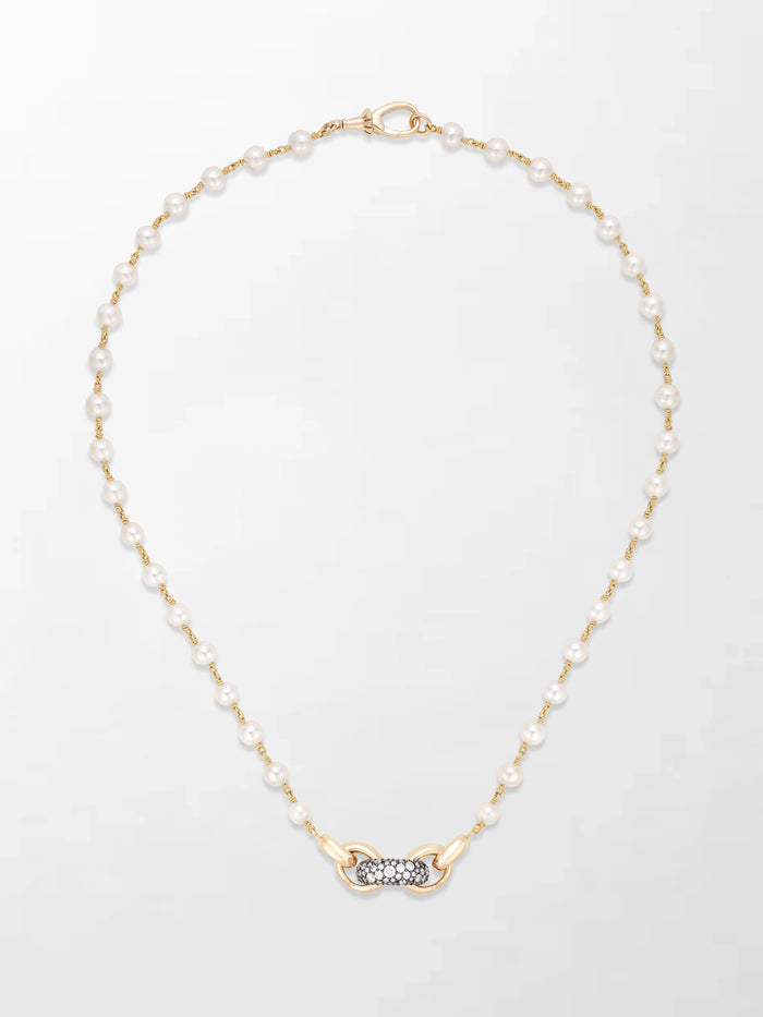 Akoya Pearl Flick Necklace