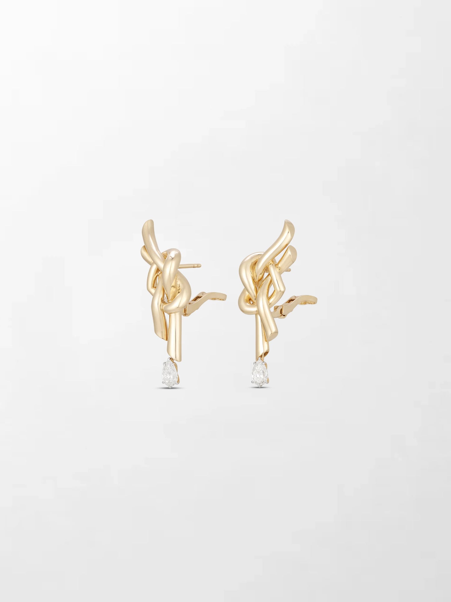 Heart Knot Earring