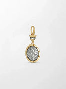 Split Bezel Midnight Pendant