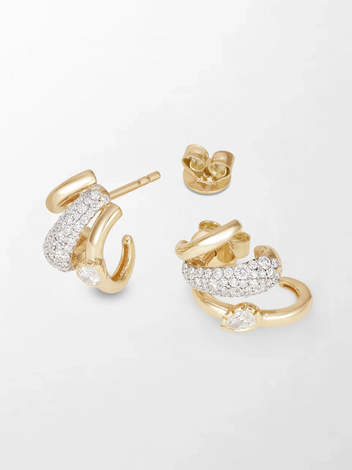 Pear Claw Earring