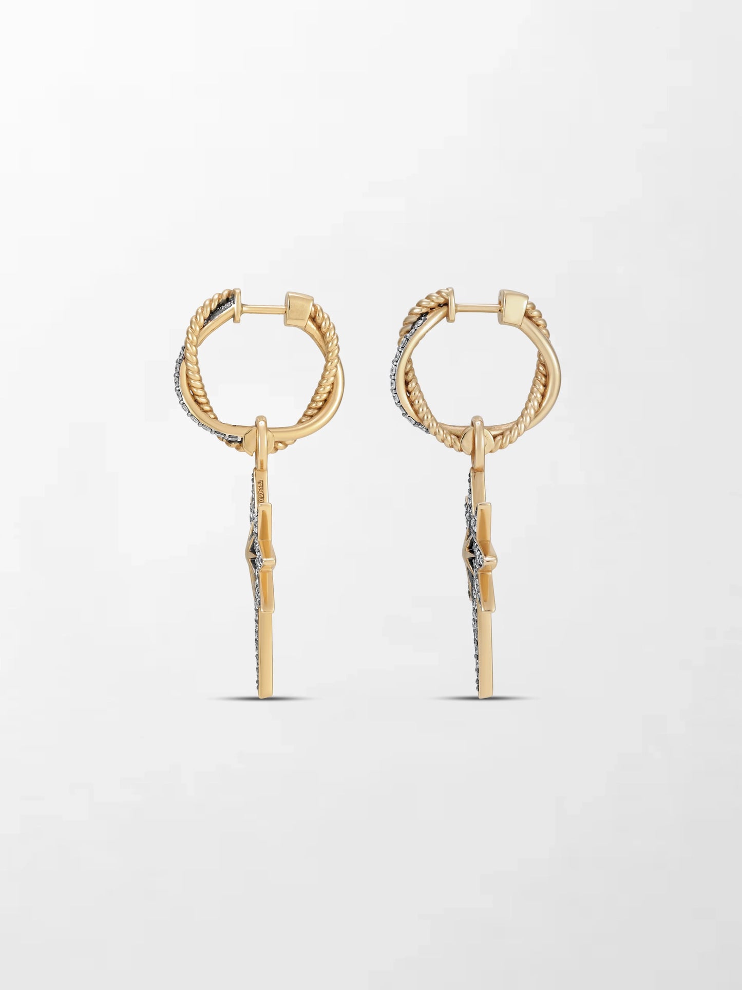 Victorian Star Drop Earrings