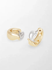 Baby Twin Gold Flick Earring