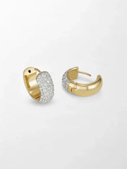Classic Diamond Hoop
