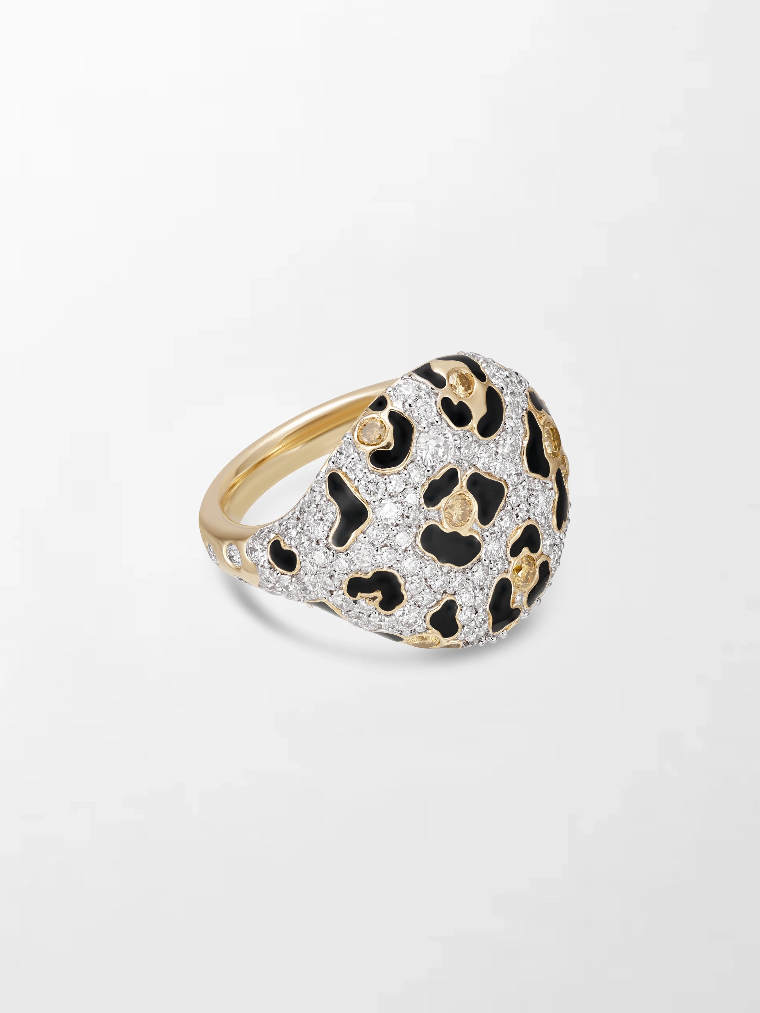 Leopard Diamond Ring
