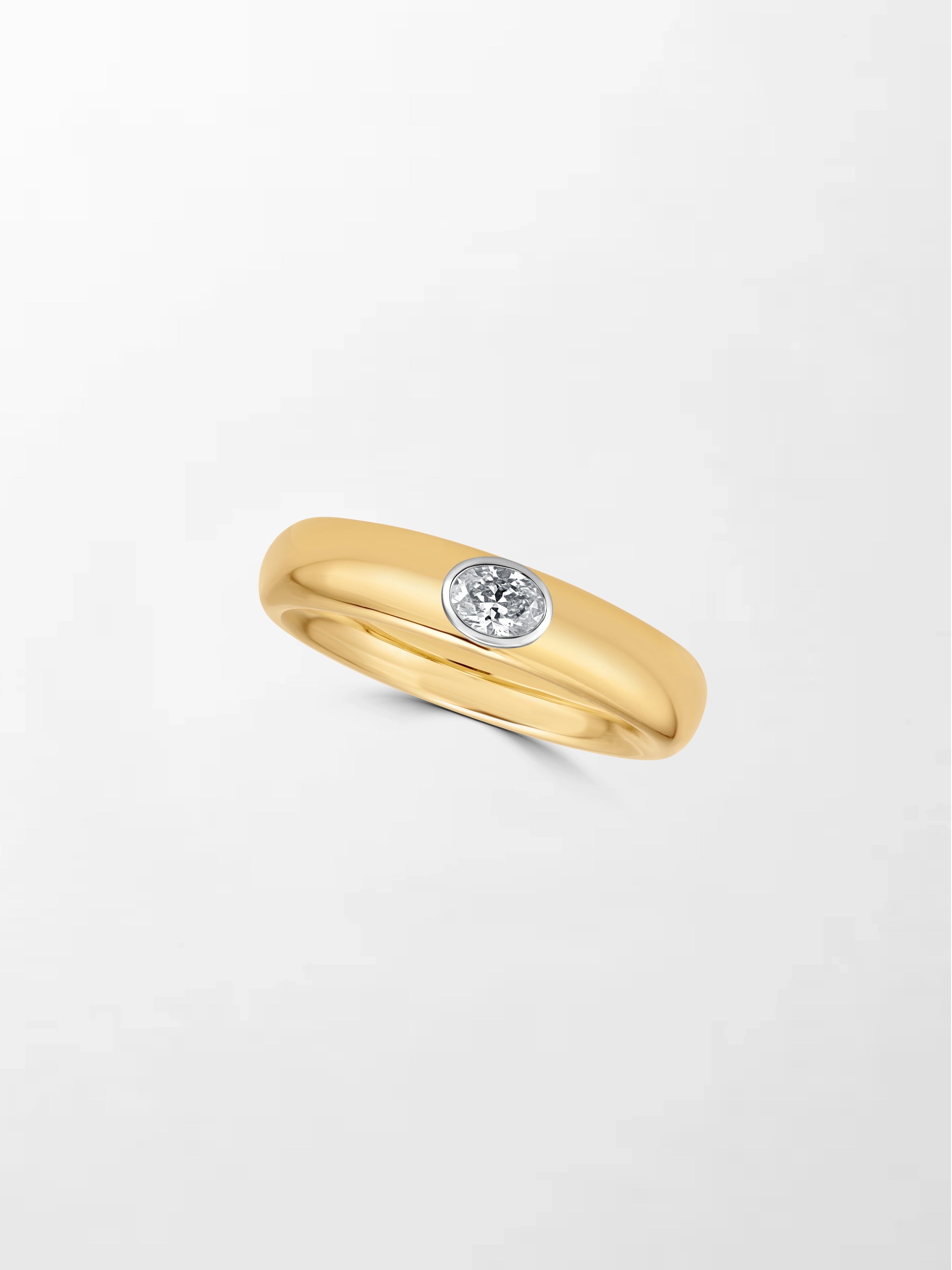 Oval Diamond Classic Band