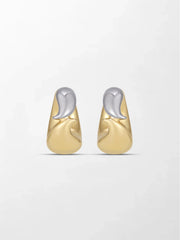 Twin Gold Flick Earring 18K