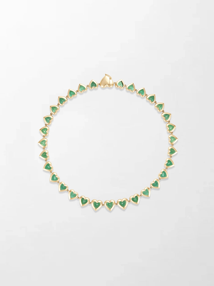 Love Emerald Necklace