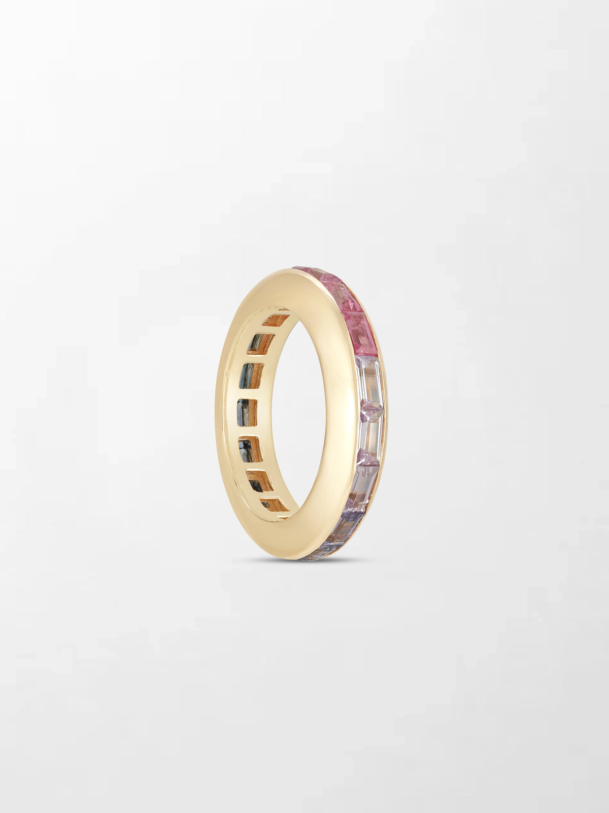 Multi Sapphire Sphere Ring