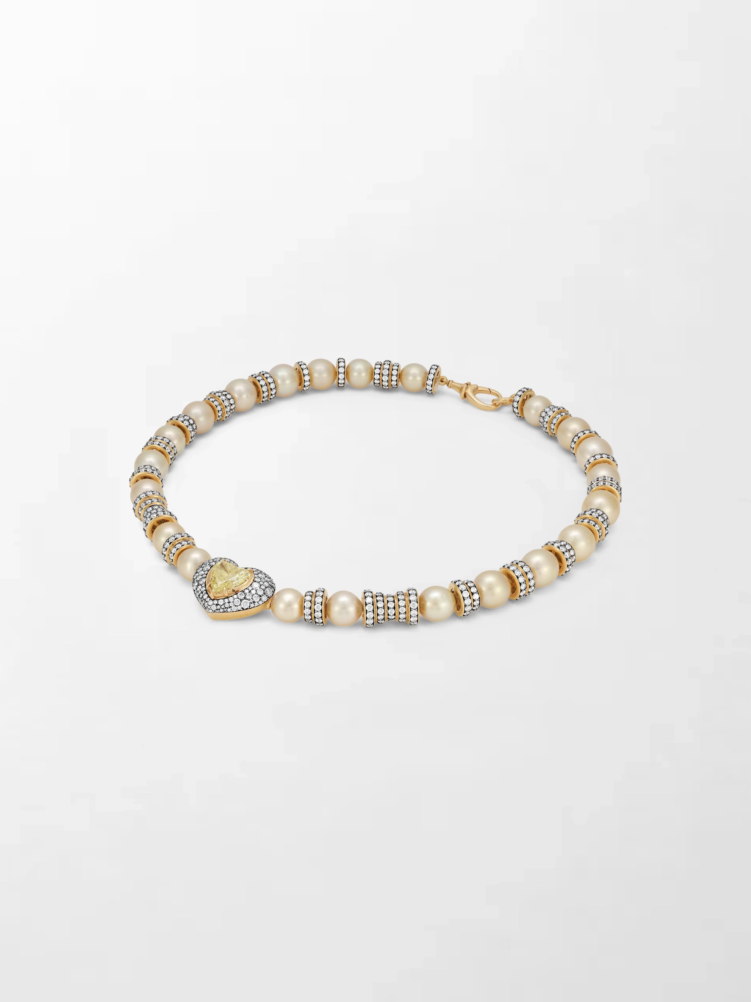 Icon Pearl and Diamond necklace