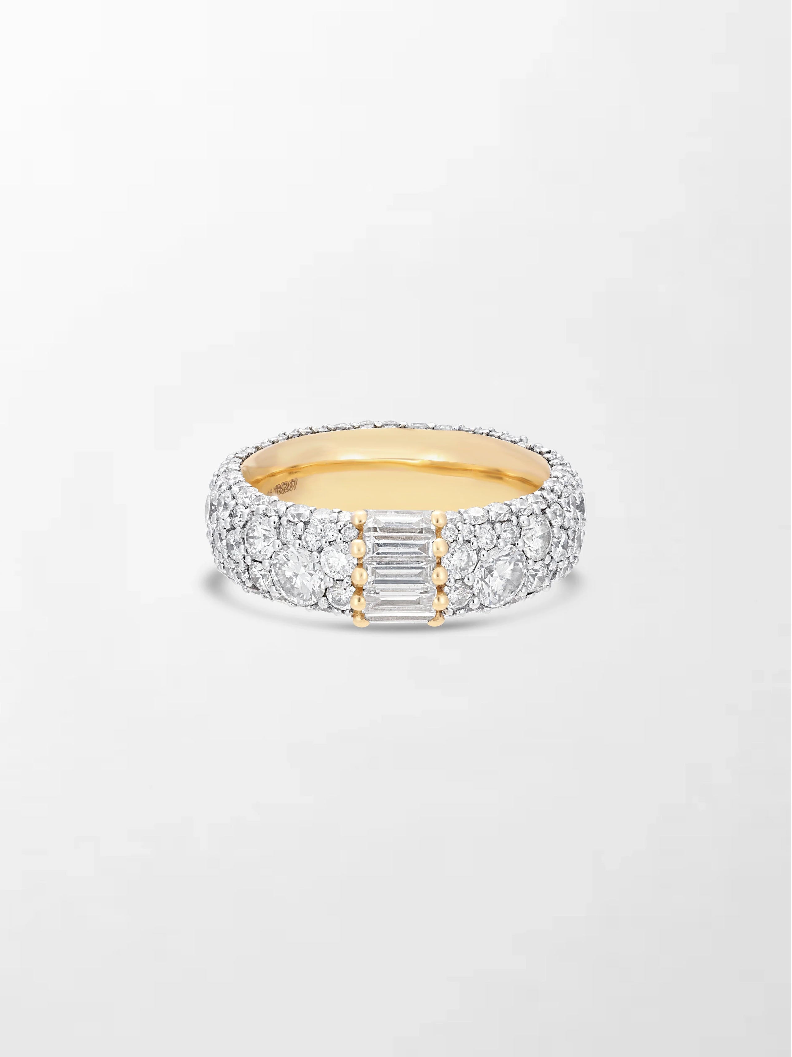 Diamond Baguette Band