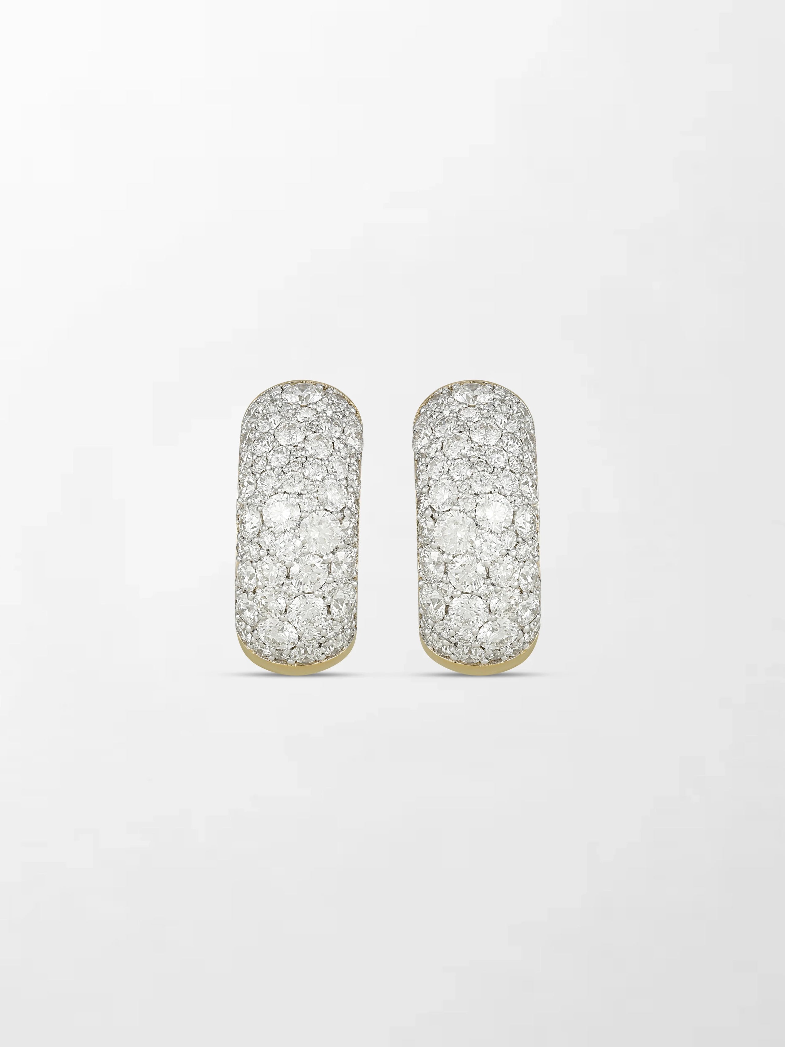 Classic Diamond Hoop
