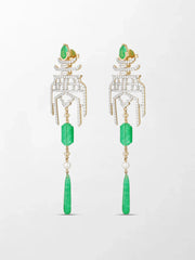 Moon Gate Chandelier Earring