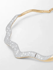 Wave Diamond Necklace