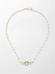 Akoya Pearl Flick Necklace