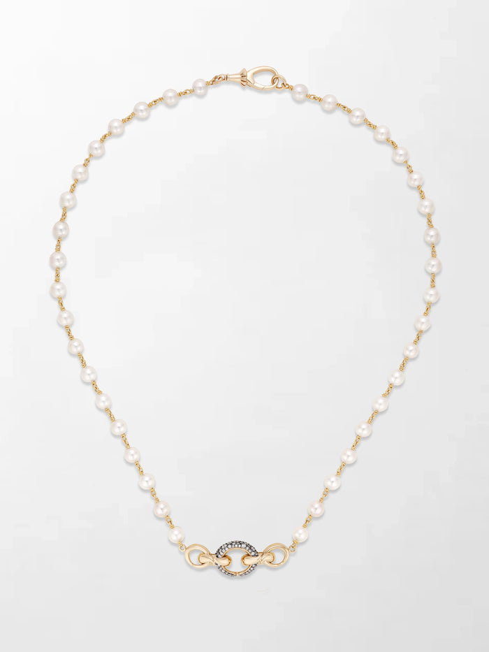 Akoya Pearl Flick Necklace