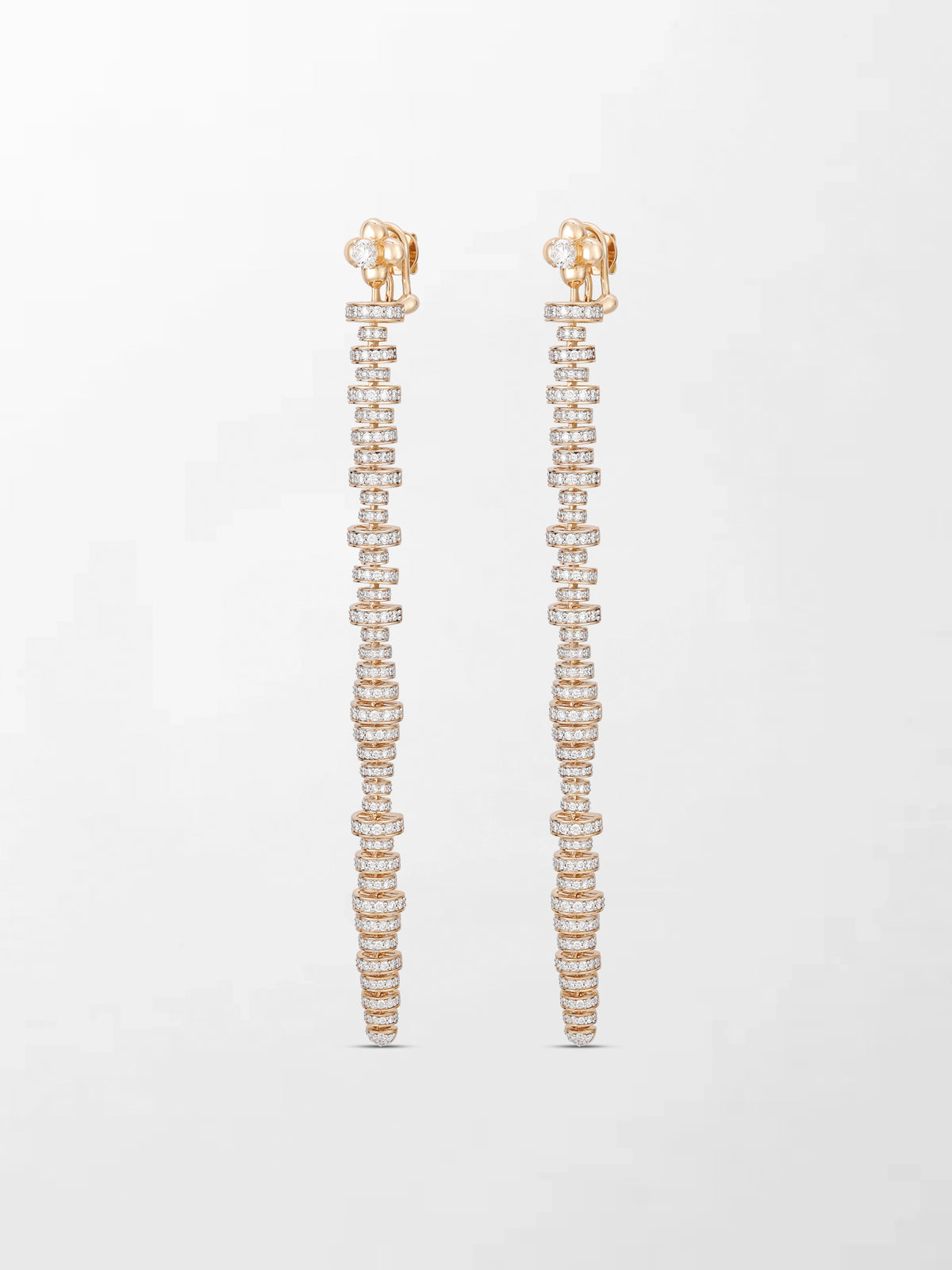 Floret Elongé Roundelle Earring