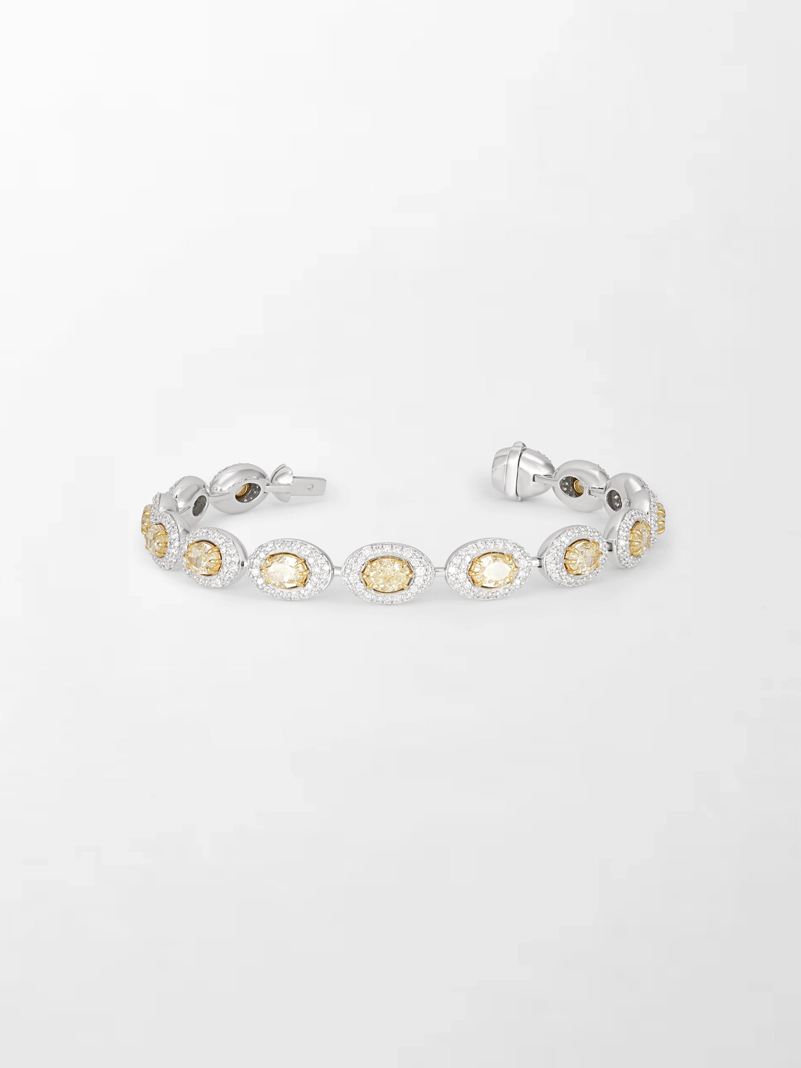 Yellow Diamond Bracelet