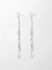 Moonlit Opal Chandelier Earrings