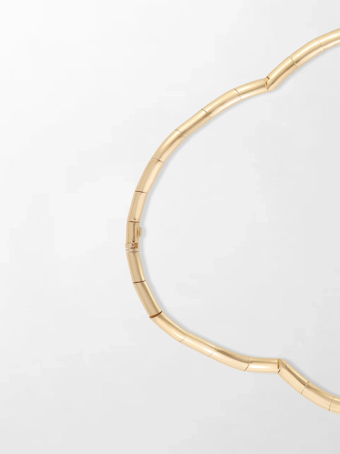 Wave Diamond Necklace
