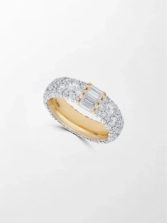 Diamond Baguette Band